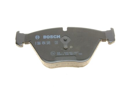 Передні тормозні (гальмівні) колодки bosch 0986494549