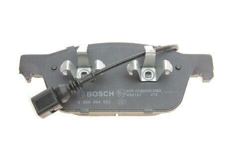 Передні тормозні (гальмівні) колодки bosch 0986494553