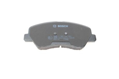 Передние тормозные колодки bosch 0986494563