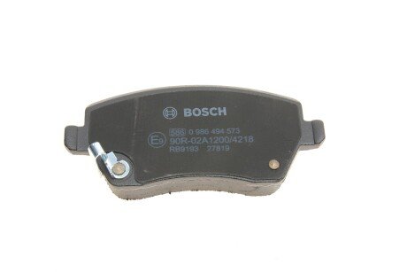Передні тормозні (гальмівні) колодки bosch 0986494573