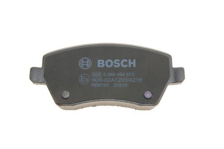 Передні тормозні (гальмівні) колодки bosch 0986494573