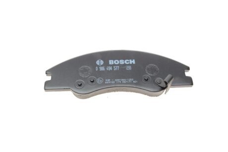 Передние тормозные колодки bosch 0986494577