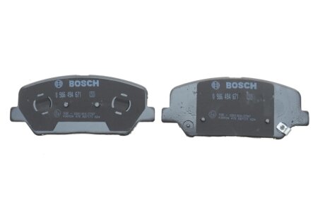 Передние тормозные колодки bosch 0986494671