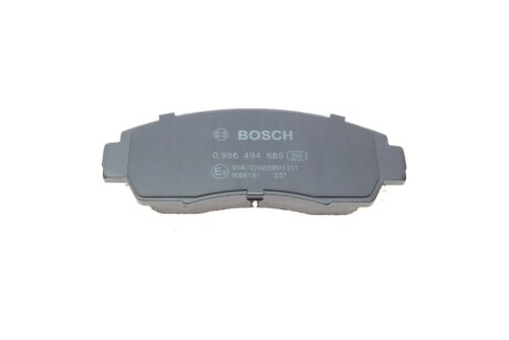 Передние тормозные колодки bosch 0986494685