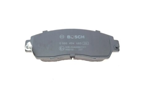 Передние тормозные колодки bosch 0986494685
