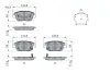 Передні тормозні (гальмівні) колодки Bosch 0986494984 (фото 6)