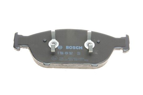 Передние тормозные колодки bosch 0986494987