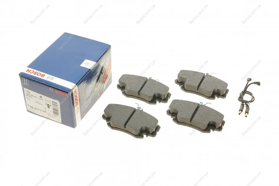 Передние тормозные колодки bosch 0986495212