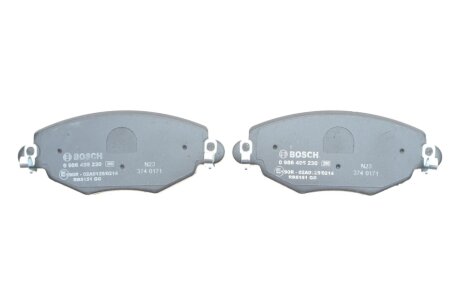 Передние тормозные колодки bosch 0986495230