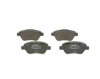 Передние тормозные колодки bosch 0986495237