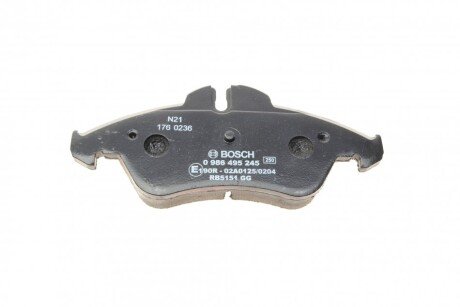 Передние тормозные колодки bosch 0986495245