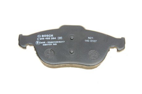 Передние тормозные колодки bosch 0986495264