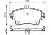 Передние тормозные колодки bosch 0986495298