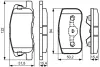 Передні тормозні (гальмівні) колодки Bosch 0986495313 (фото 5)