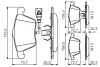 Передние тормозные колодки bosch 0986495356
