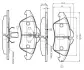 Передние тормозные колодки bosch 0 986 TB2 030