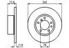 Передний тормозной диск bosch 0986478319