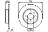 Передний тормозной диск bosch 0986478747