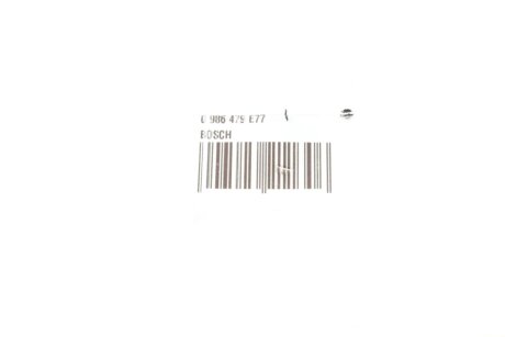 Передний тормозной диск bosch 0986479E77