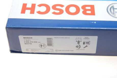 Передний тормозной диск bosch 0986479E99