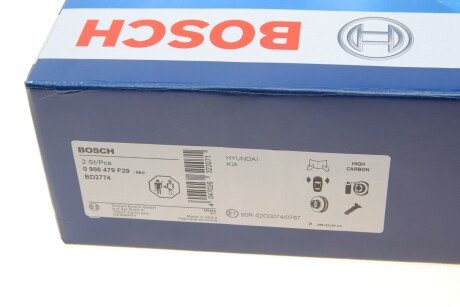 Передній гальмівний (тормозний) диск bosch 0986479F29