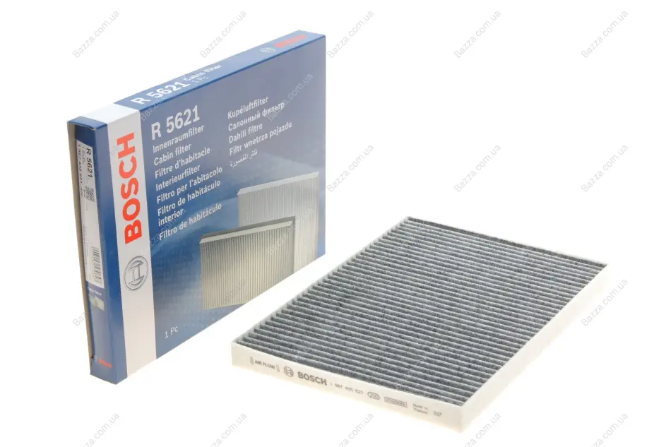 Повітряний фільтр салону з актив. вуг. TESLA Model S bosch 1987435621