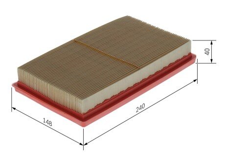 Повітряний фільтр TOYOTA Yaris \'\'1.0 ""20>> bosch F026400706