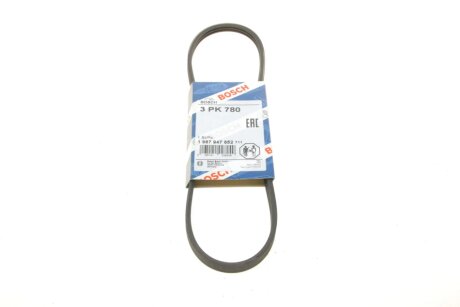 Приводной ремень генератора bosch 1987947852 на Рено 19