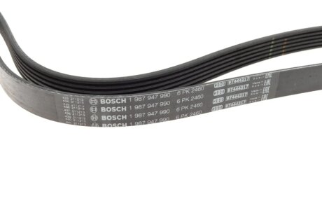 Привідний ремінь генератора bosch 1987947990