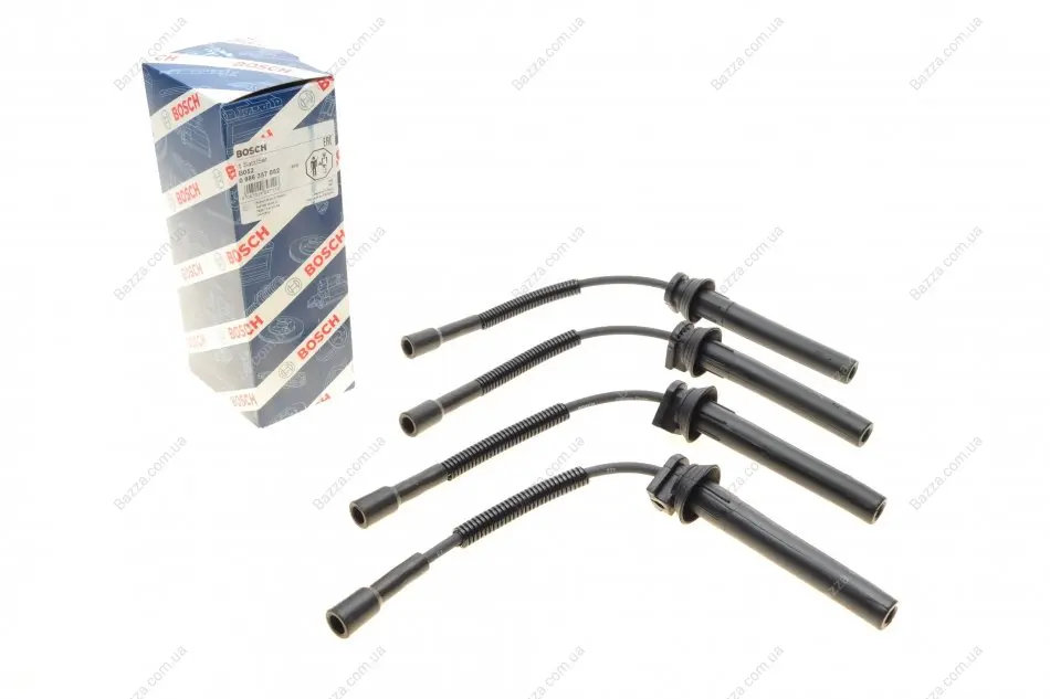 Провода высоковольтные ГАЗ 3102, 31105, Газель, Соболь (компл.) (пр-во) Bosch 0986357052 (фото 1)