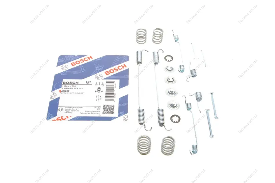 Пружина тормозных колодок bosch 1987475251