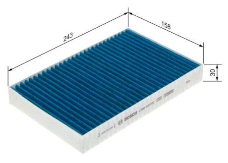 Р¤С–Р»СЊС‚СЂ СЃР°Р»РѕРЅСѓ Р°РЅС‚РёР±Р°РєС‚РµСЂС–Р°Р»СЊРЅРёР№ bosch 0986628592