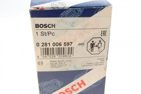 Расходомер воздуха bosch 0281006597