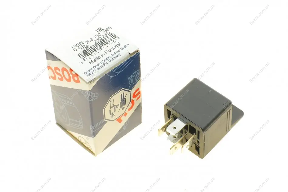 Реле 12v 30 a/20 a (пр-во) Bosch 0 332 209 150 (фото 1)