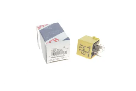 Реле (не більш 60Вт і більш 2А) Bosch 0986332041