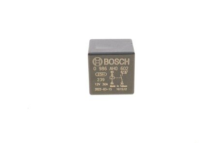Реле стартера bosch 0986AH0602