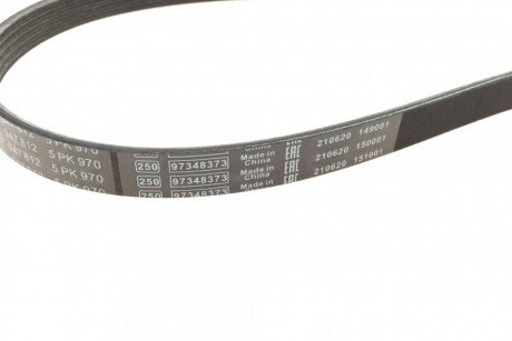 Ремень 5PK970 DAEWOO LANOS седан (KLAT) 1.5 bosch 1987947812