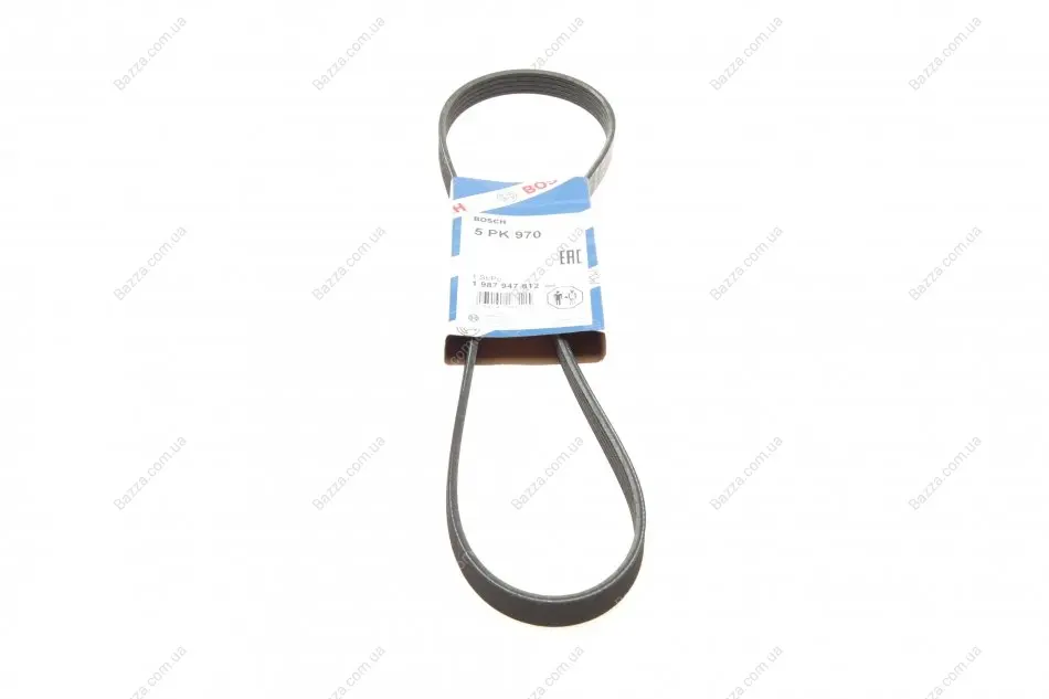 Ремень 5PK970 DAEWOO LANOS седан (KLAT) 1.5 (пр-во) bosch 1987947812