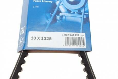 Приводной ремень генератора bosch 1987947722