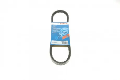 Ремень клиновой 13х725 FIAT 1,6/1,8; MAZDA 2,0; LAND ROVER 2,3/2,5 bosch 1987947530