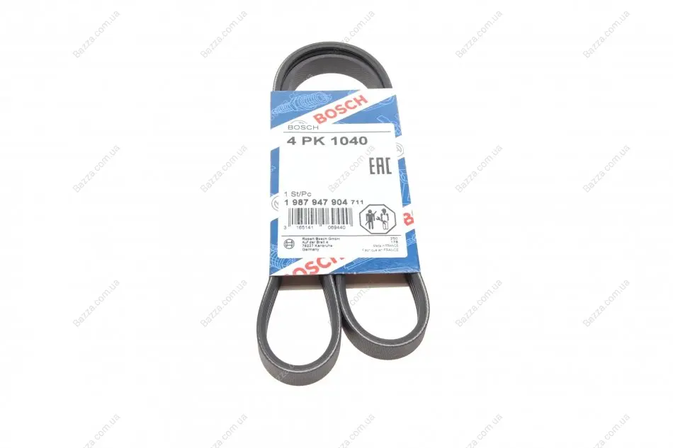 Ремень п-клиновой 4pk1040 (пр-во) bosch 1 987 947 904