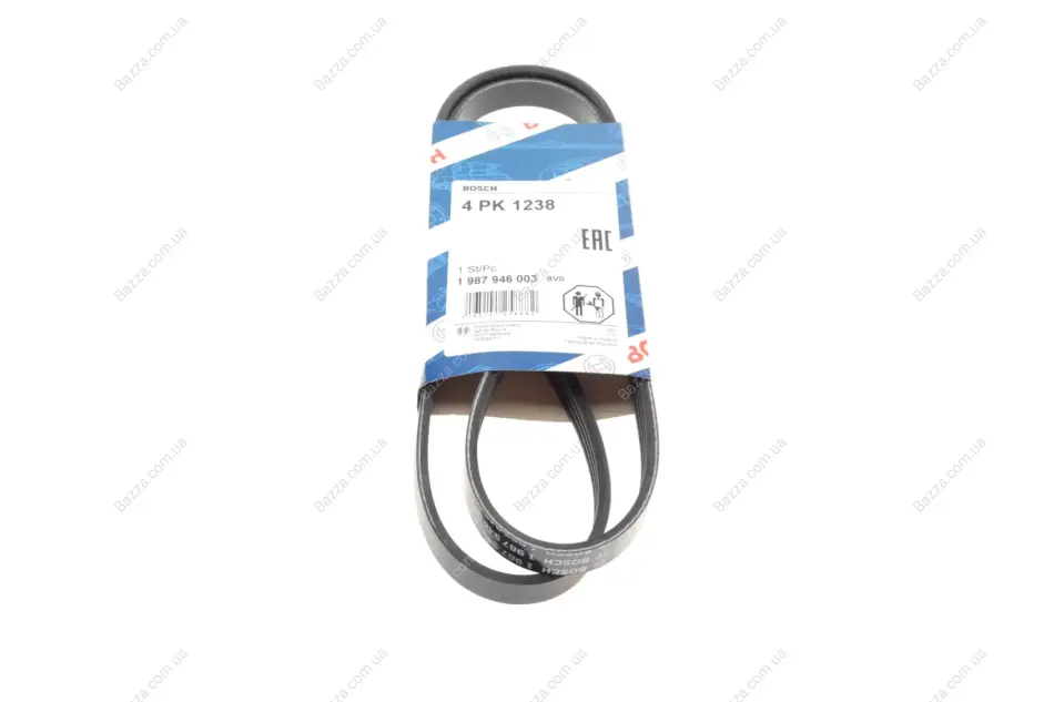Ремень п-клиновой 4pk1238 (пр-во) bosch 1987946003