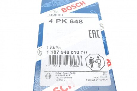 Приводной ремень генератора bosch 1987946010