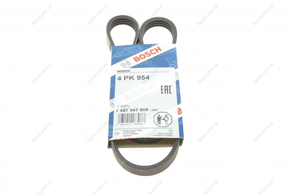 Ремень п-клиновой 4pk954 (пр-во) bosch 1 987 947 808