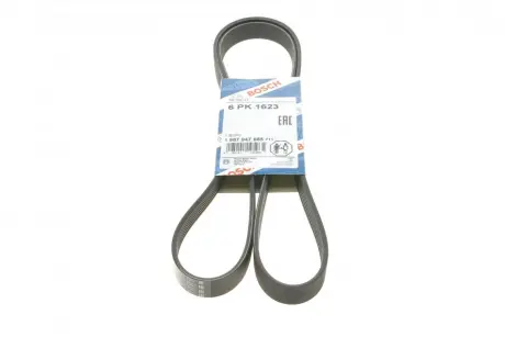 Ремень П-клиновой 6PK1623 CITROEN 3,0: Xantia, XM; VOLVO 960 3,0 bosch 1987947985
