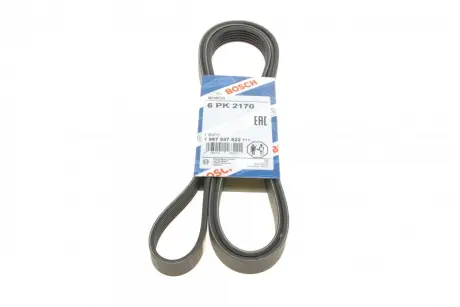 Ремень П-клиновой 6PK2170 DB W124/201 M103 Bosch 1987947822