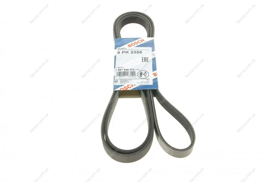 Ремень п-клиновой 6pk2355 (пр-во) bosch 1987946074