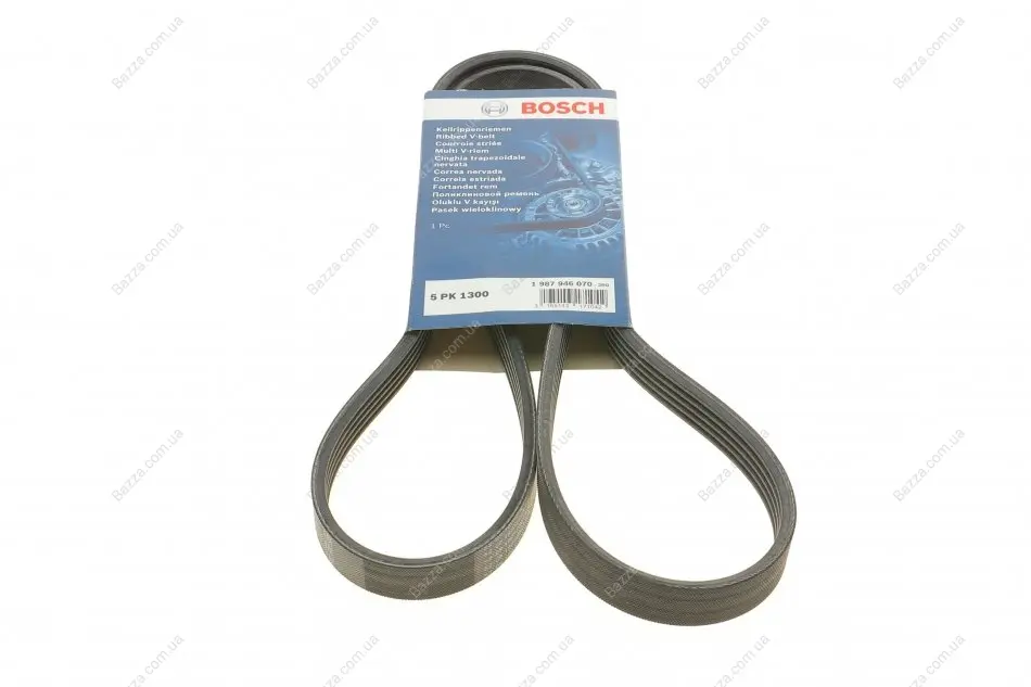 Ремень поликлин. 5PK1300 (пр-во) bosch 1987946070
