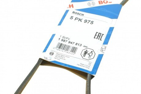 Приводной ремень генератора bosch 1987947813