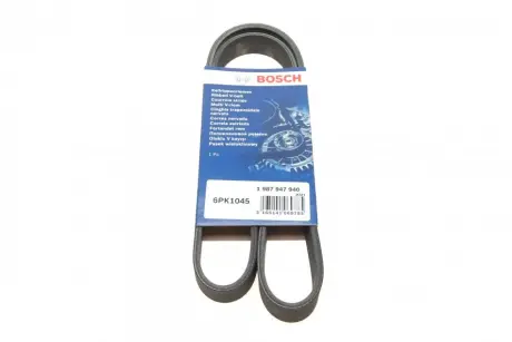 Ремень поликлин. 6PK1045 (пр-во) bosch 1987947940